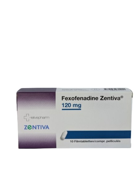 FEXOFENADINE Zentiva cpr pell 120 mg 30 pce