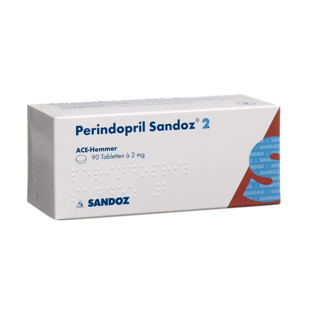 Perindopril Sandoz 2 mg, Tabletten