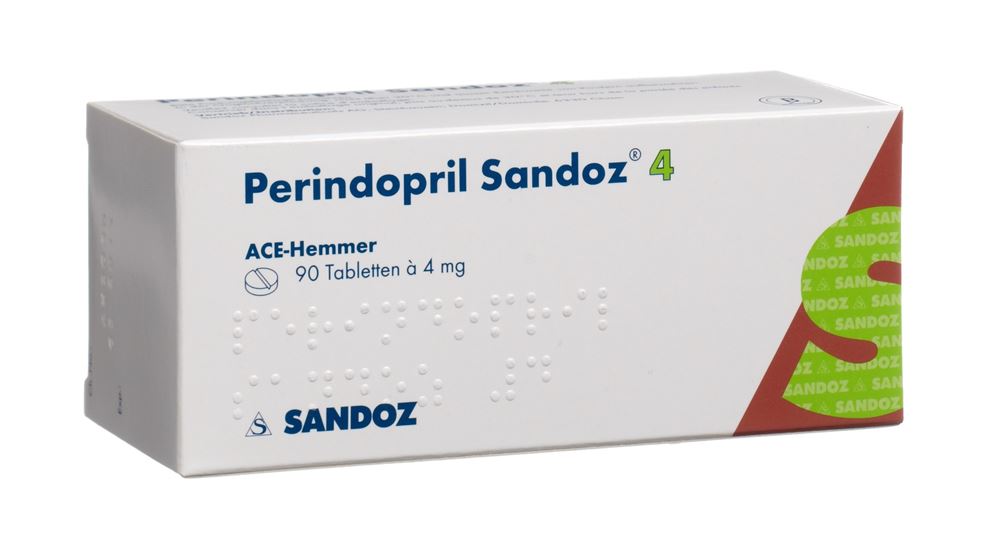 Perindopril Sandoz 4 mg, Tabletten