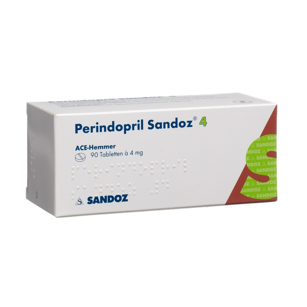 Perindopril Sandoz 4 mg, Tabletten