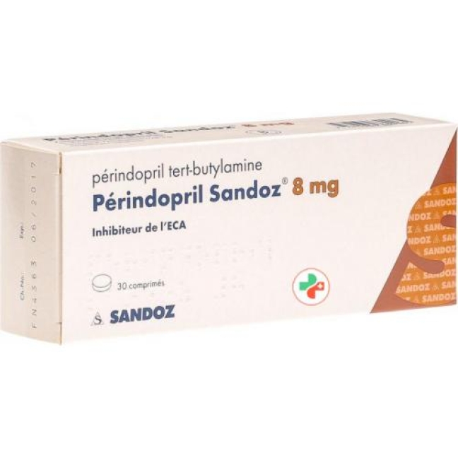 Perindopril Sandoz 8 mg, Tabletten