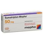 SUMATRIPTAN Mepha cpr pell 50 mg 6 pce