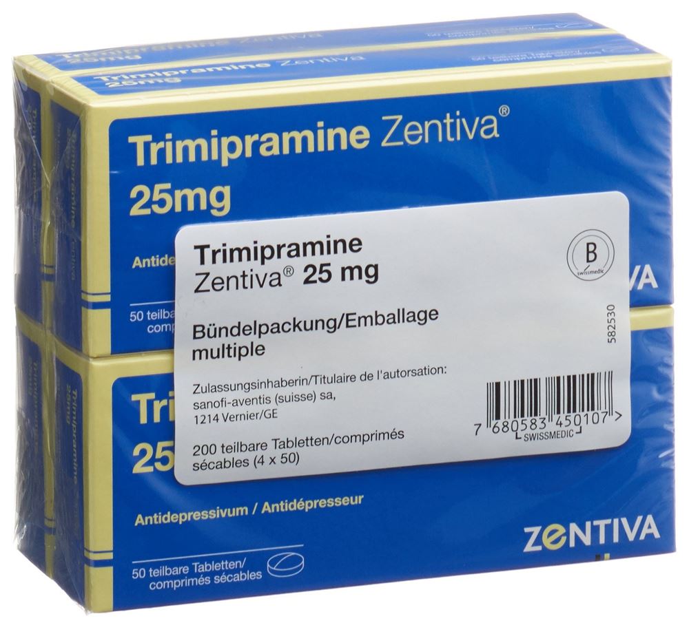 TRIMIPRAMINE Zentiva cpr 25 mg 200 pce