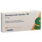 Pantoprazol Sandoz 20 mg, magensaftresistente Filmtabletten