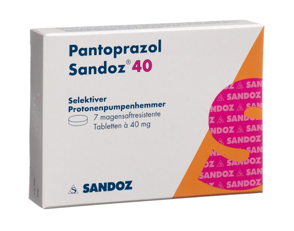 PANTOPRAZOLE Sandoz cpr pell 40 mg 7 pce