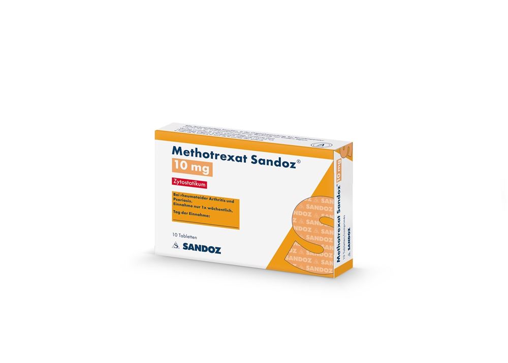 METHOTREXATE Sandoz cpr 10 mg 10 pce