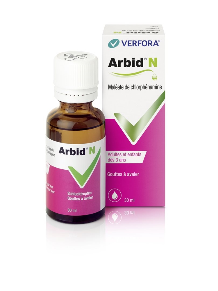 ARBID N gouttes fl 30 ml