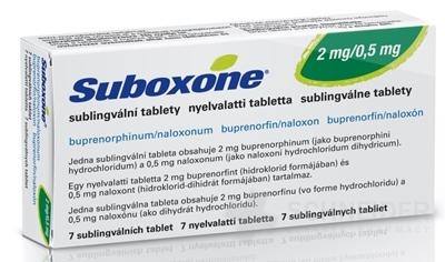 Suboxone 2 mg/0.5 mg, Sublingualtabletten