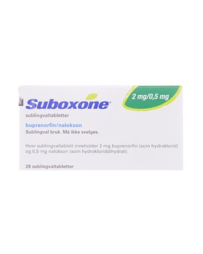 Suboxone 2 mg/0.5 mg, Sublingualtabletten