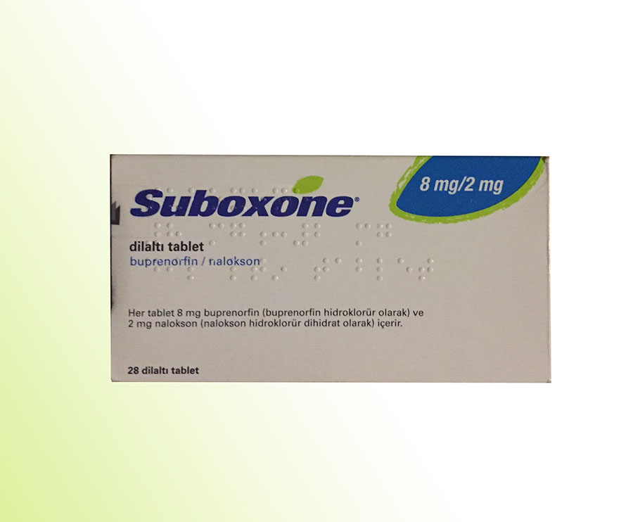 Suboxone 8 mg/2 mg, Sublingualtabletten