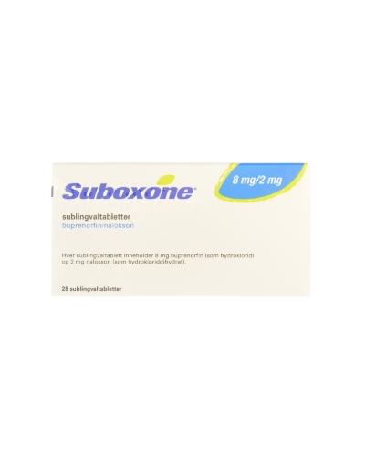 Suboxone 8 mg/2 mg, Sublingualtabletten