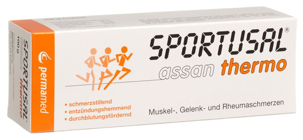 SPORTUSAL ASSAN thermo crème tb 100 g