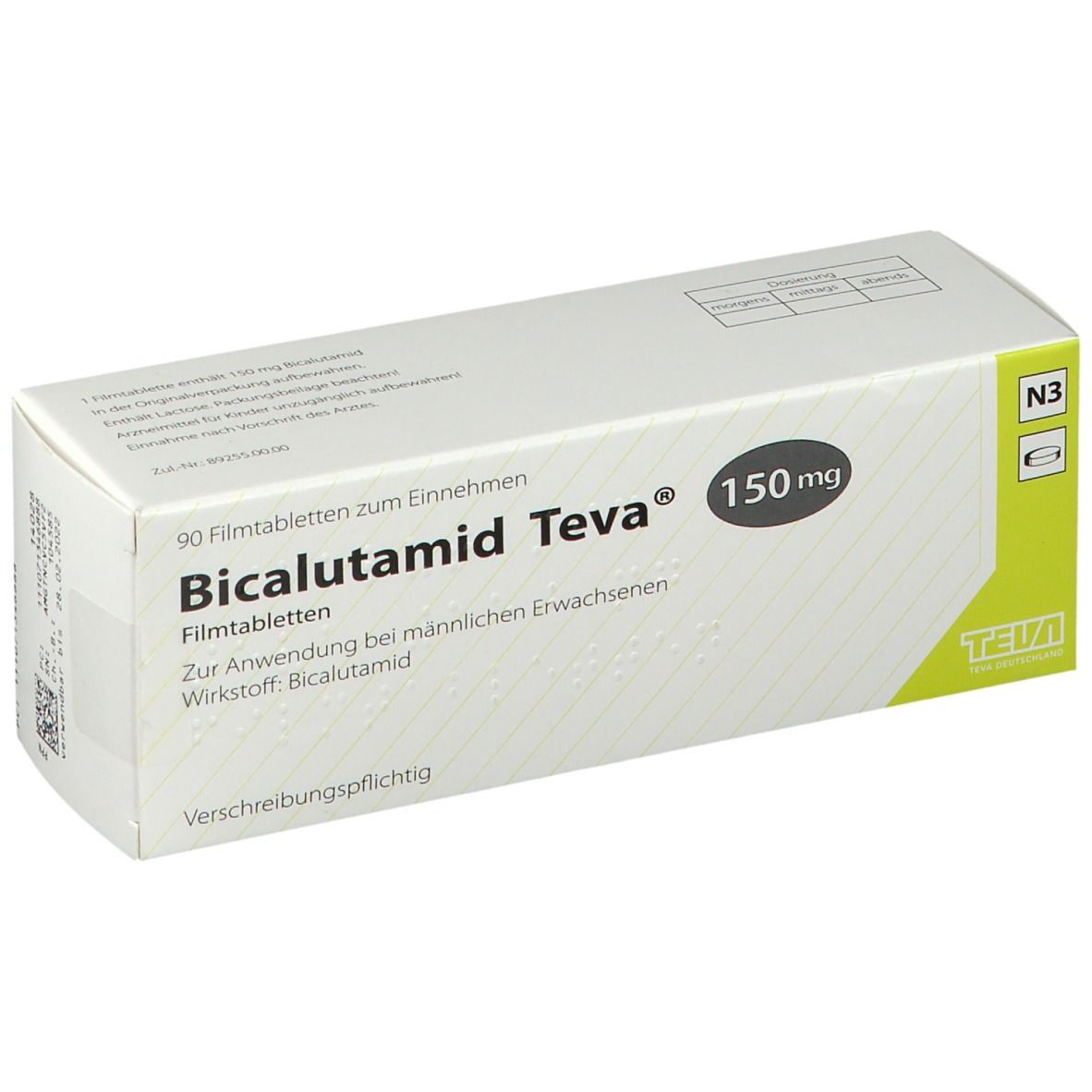 BICALUTAMID Teva cpr pell 150 mg 100 pce