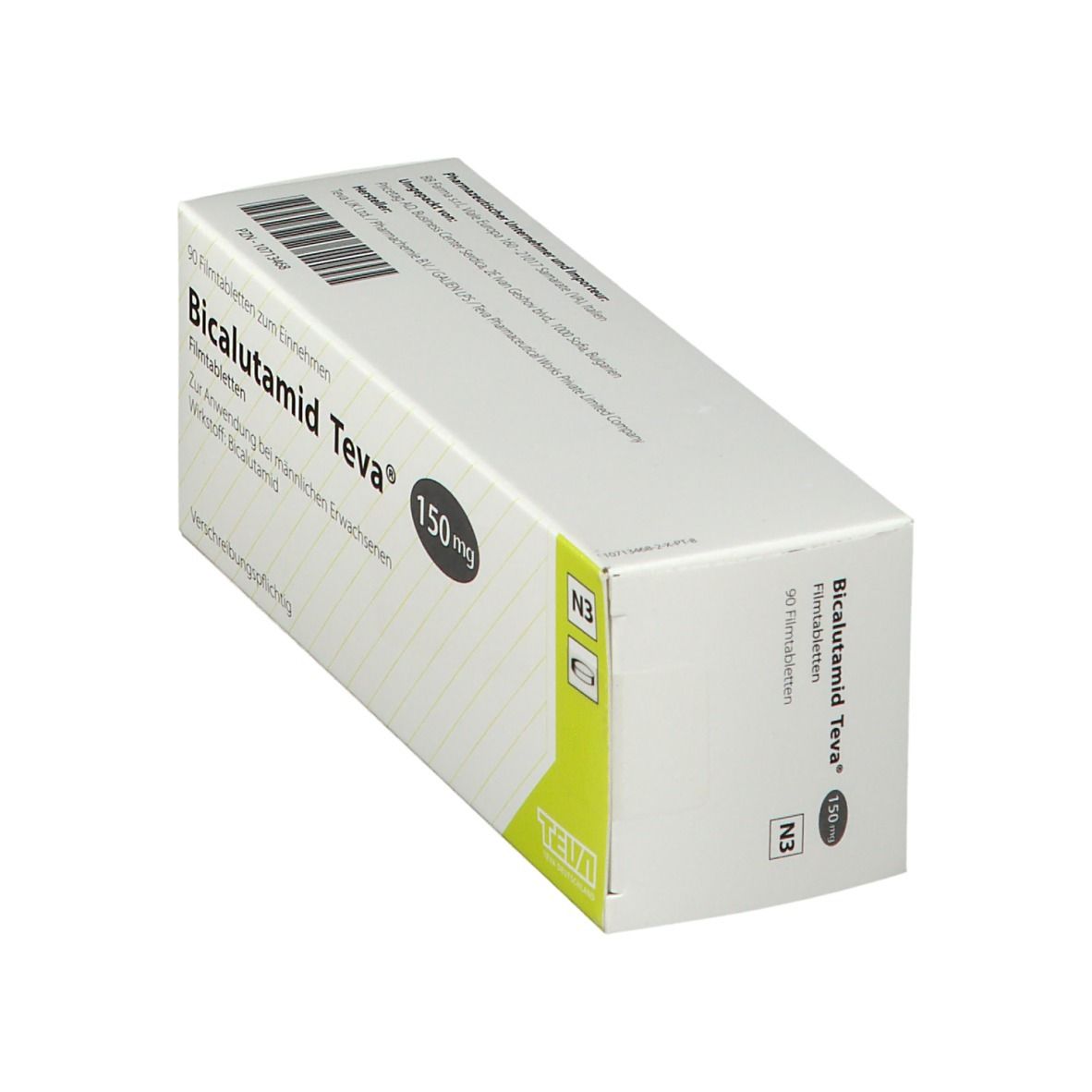 BICALUTAMID Teva cpr pell 150 mg 100 pce
