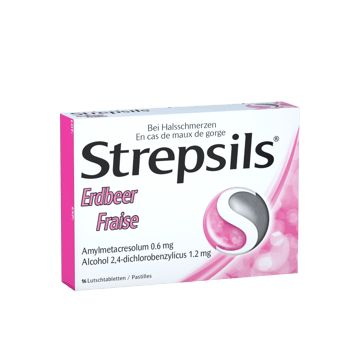 Strepsils Erdbeer, Lutschtabletten