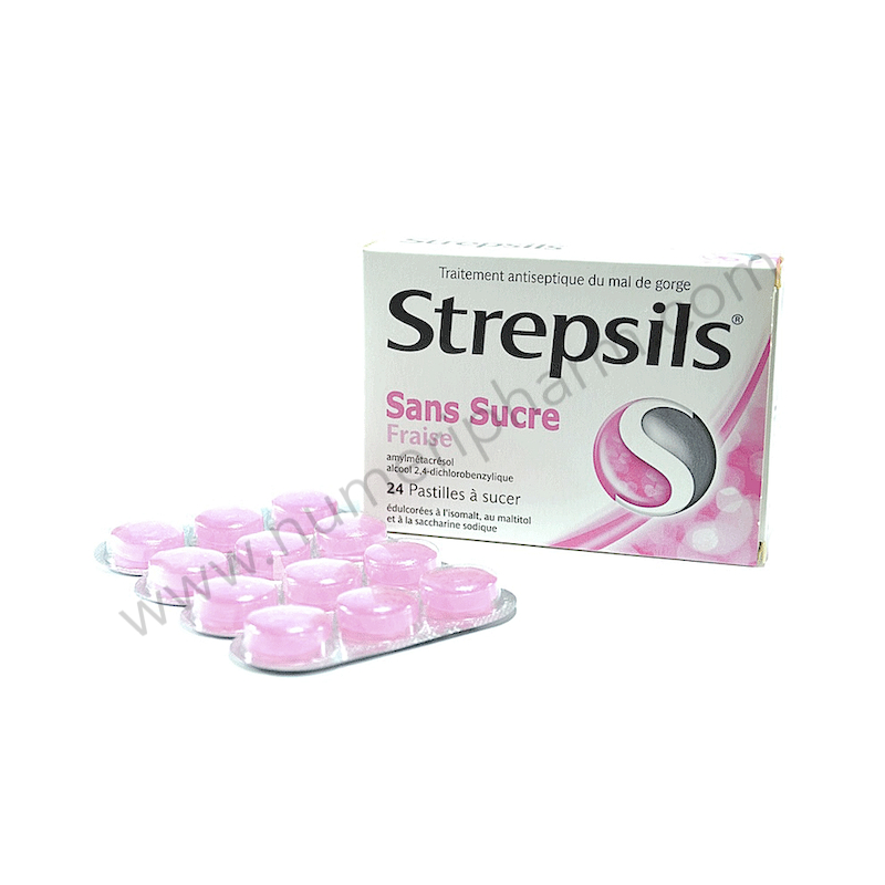 Strepsils Erdbeer, Lutschtabletten