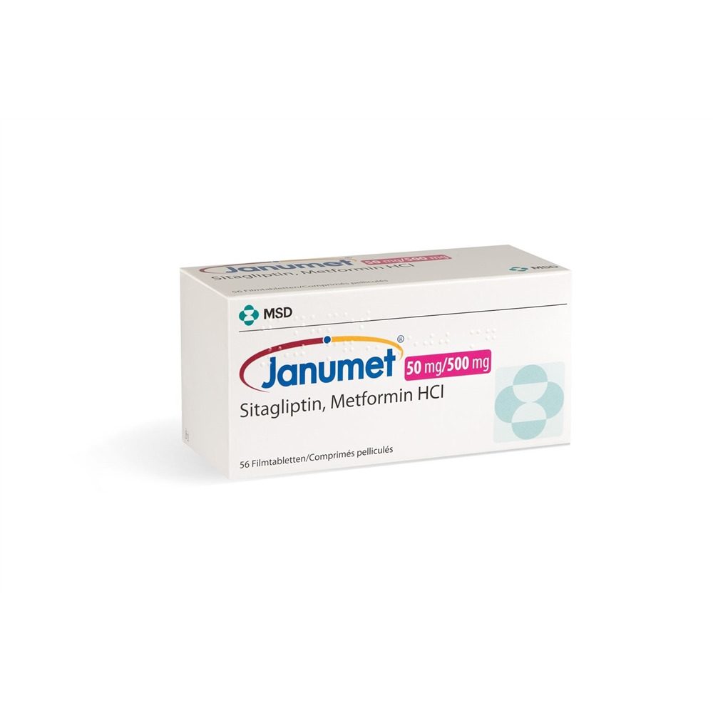 Janumet 50/500, Filmtabletten
