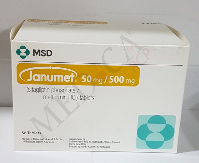 Janumet 50/500, Filmtabletten