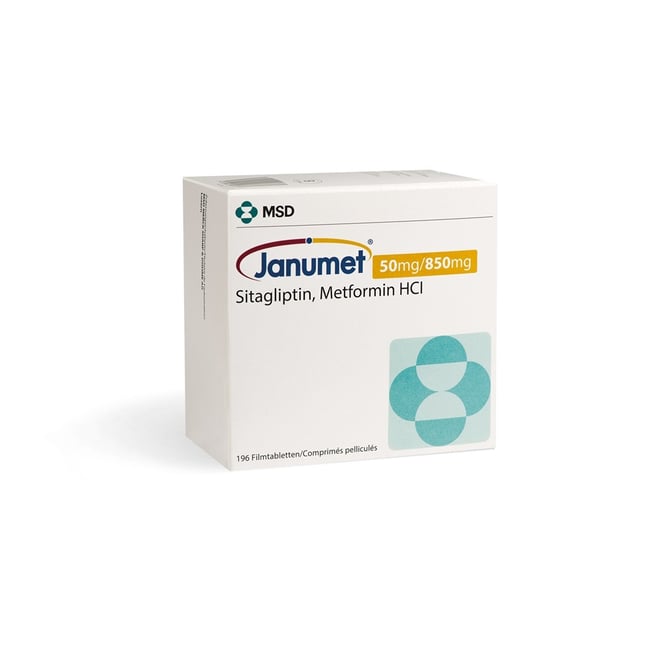 Janumet 50/850, Filmtabletten