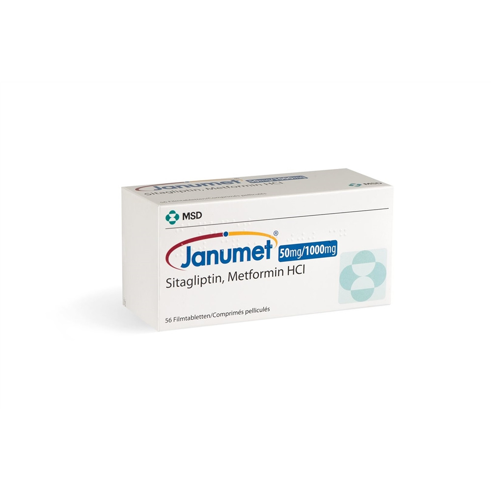 Janumet 50/1000, Filmtabletten