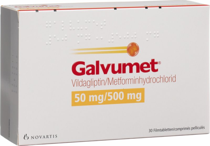 Galvumet 50/500, Filmtabletten