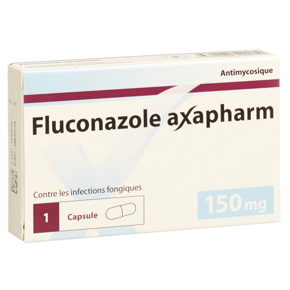 FLUCONAZOLE axapharm capsules 150 mg 1 pce
