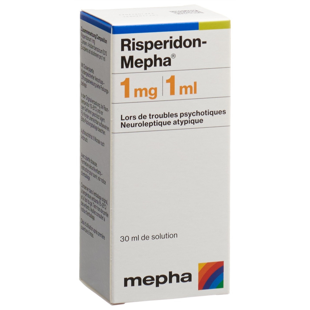 RISPERIDON Mepha sol 1 mg/ml 30 ml