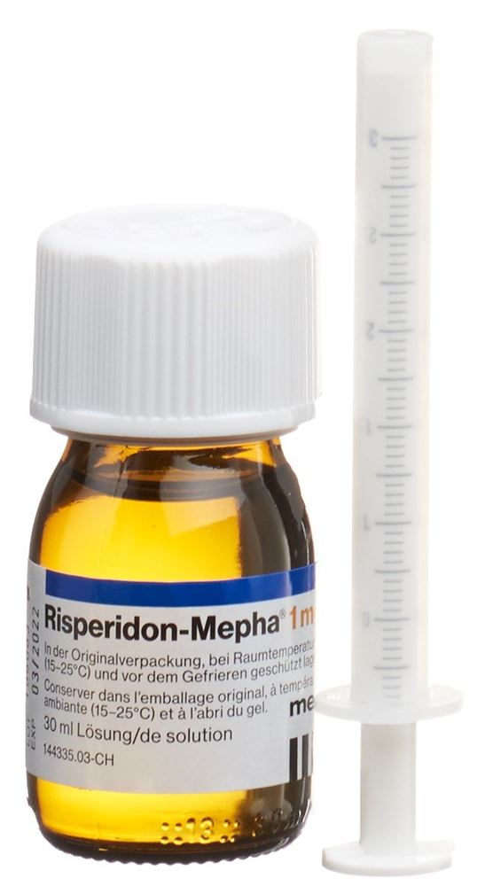 RISPERIDON Mepha sol 1 mg/ml 100 ml