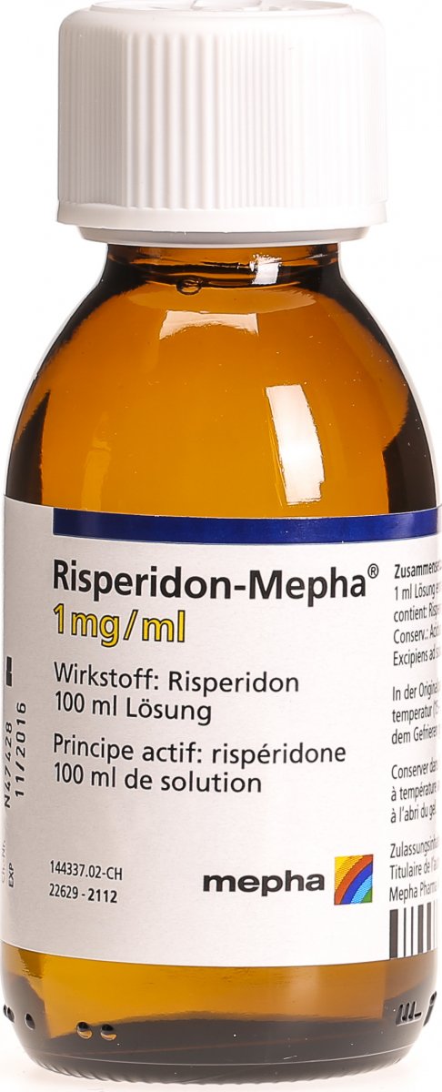 RISPERIDON Mepha sol 1 mg/ml 100 ml