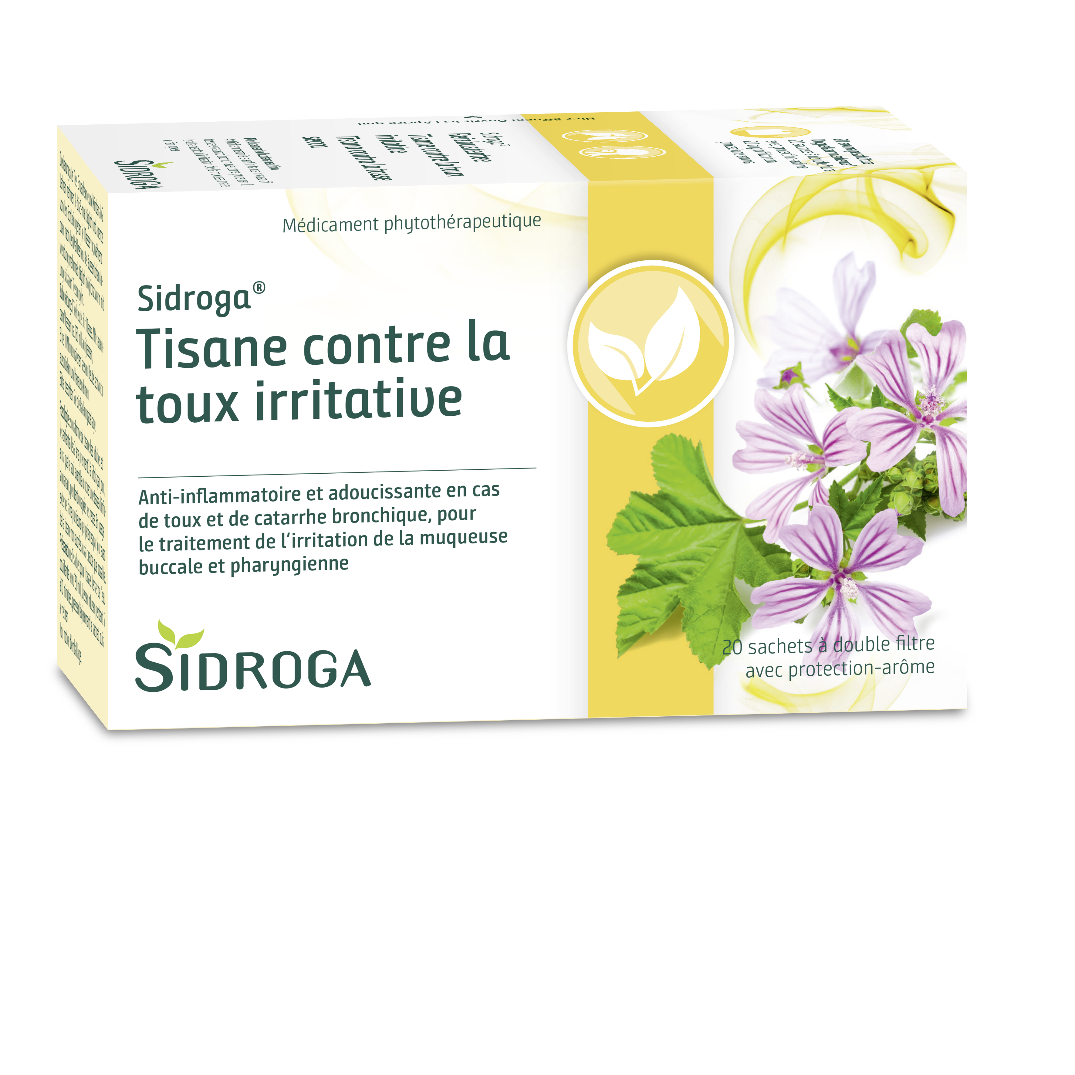SIDROGA tisane contre toux irritat 20 sach 0.9 g
