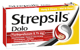 Strepsils Dolo, Lutschtabletten mit Honig/Zitronengeschmack