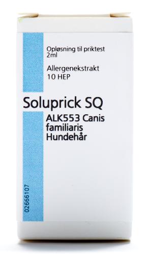 Soluprick SQ Canis familiaris, Pricktestlösung