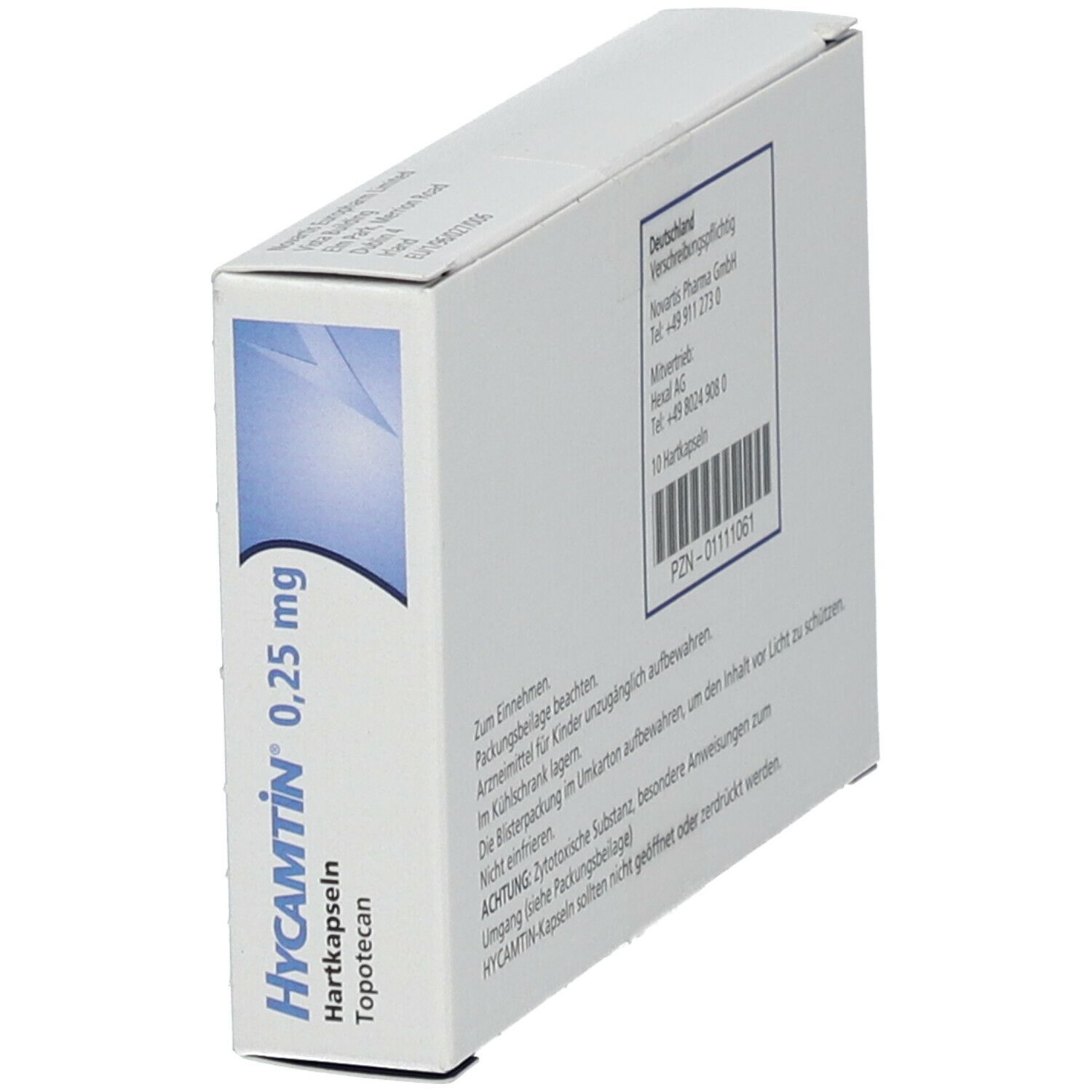 Hycamtin 0.25 mg, Kapseln