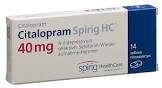 Citalopram Spirig HC 40 mg, Filmtabletten
