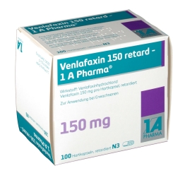 Venlafaxin retard Zentiva 150 mg, Kapseln