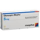 Olanzapin-Mepha Teva oro 5 mg, Schmelztabletten
