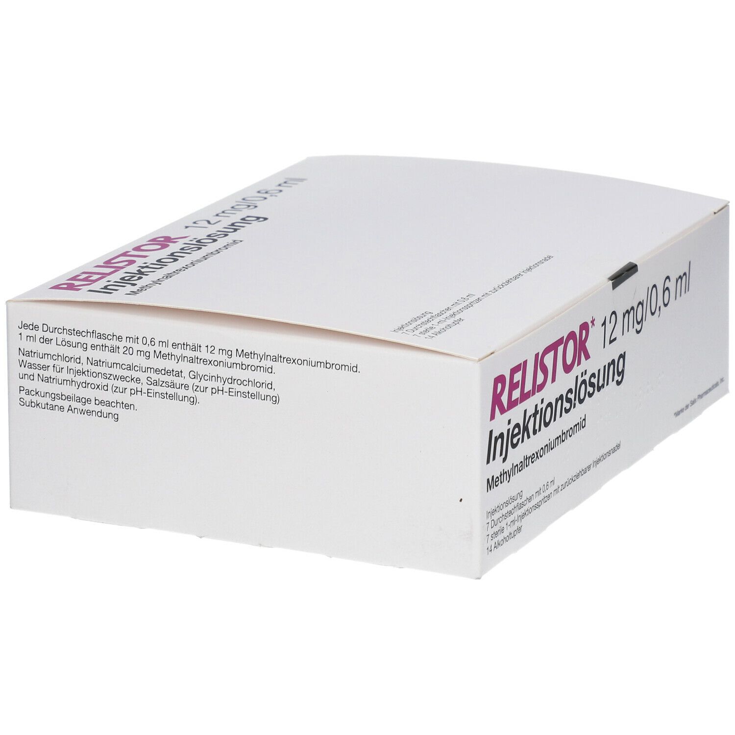 Relistor, Injektionslösung