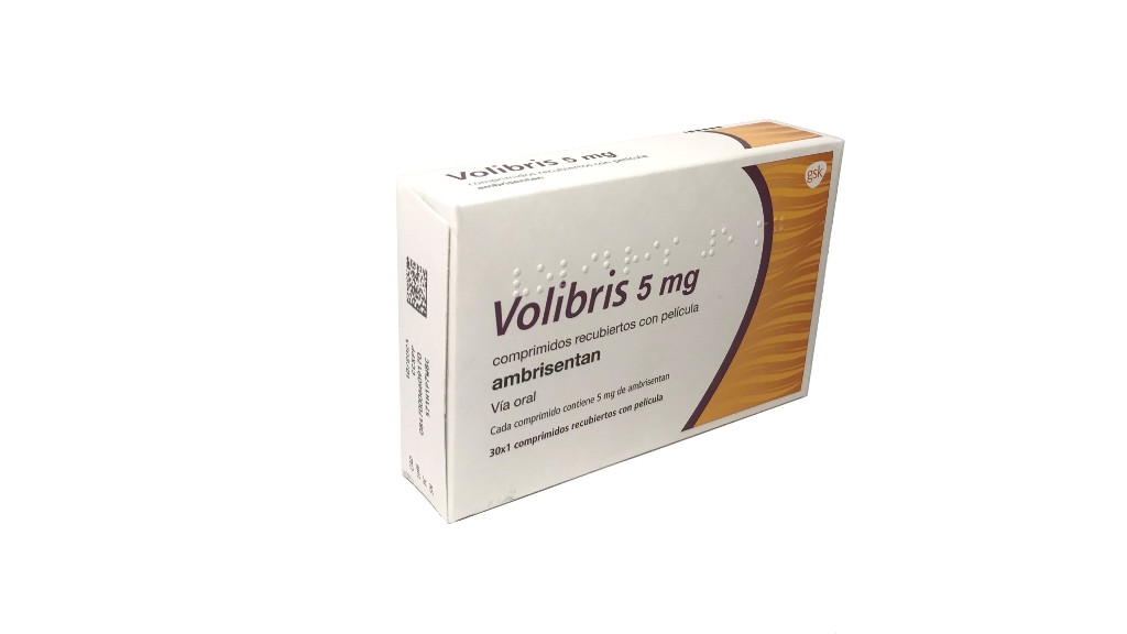 Volibris 5 mg, Filmtabletten