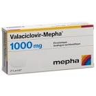 Valacivir-Mepha 1000 mg, Filmtabletten