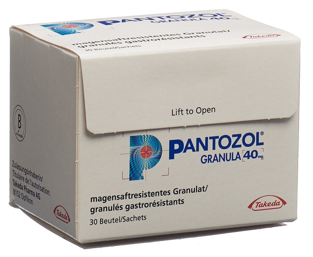 PANTOZOL Granula gran 40 mg sach 30 pce
