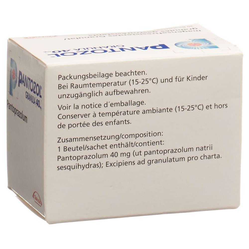 PANTOZOL Granula gran 40 mg sach 30 pce