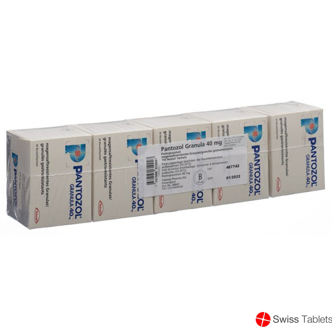 PANTOZOL Granula gran 40 mg 5 sach 30 pce