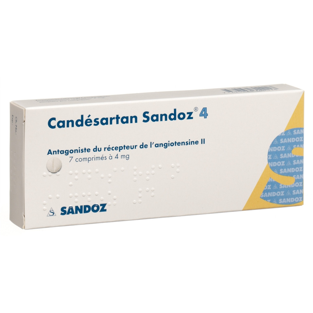 CANDESARTAN Sandoz cpr 4 mg 7 pce