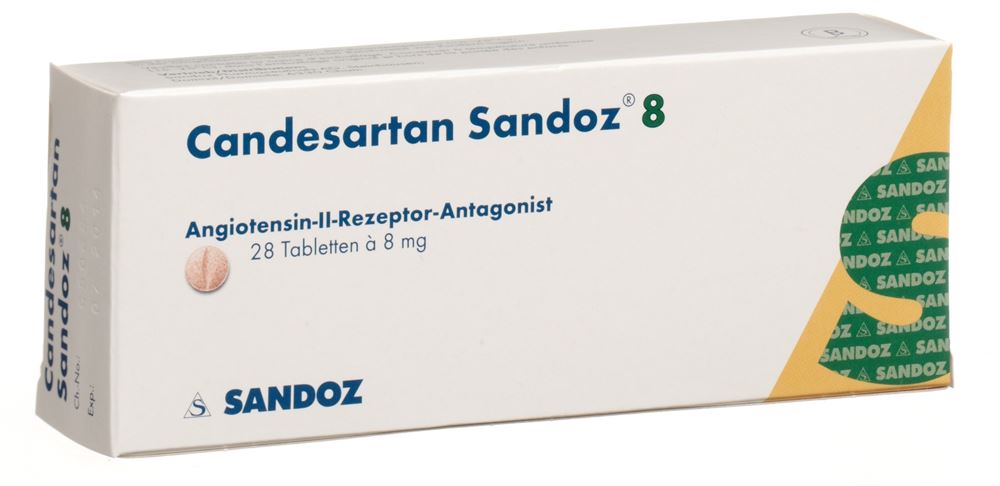 CANDESARTAN Sandoz cpr 8 mg 28 pce