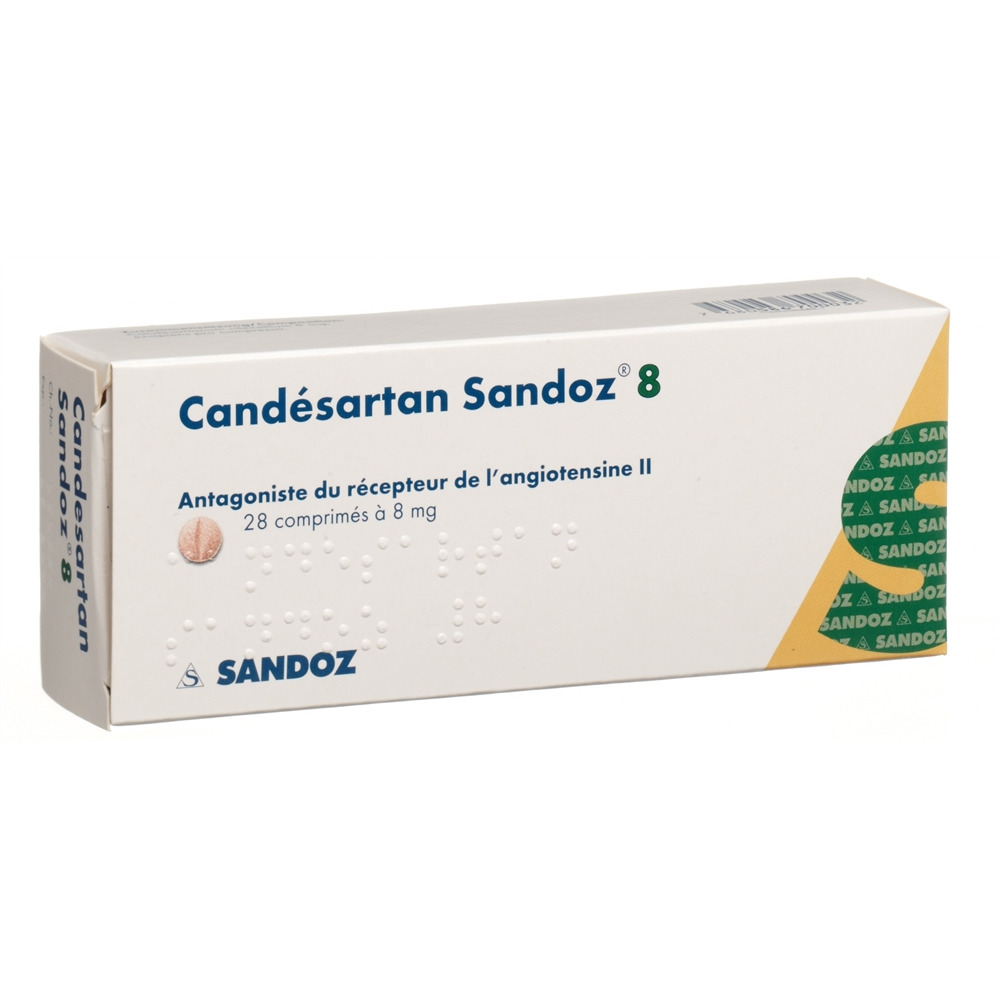 CANDESARTAN Sandoz cpr 8 mg 28 pce