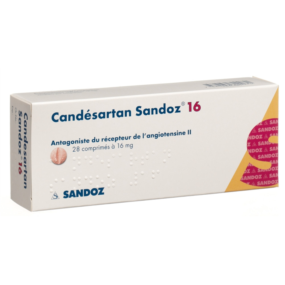 CANDESARTAN Sandoz cpr 16 mg 28 pce