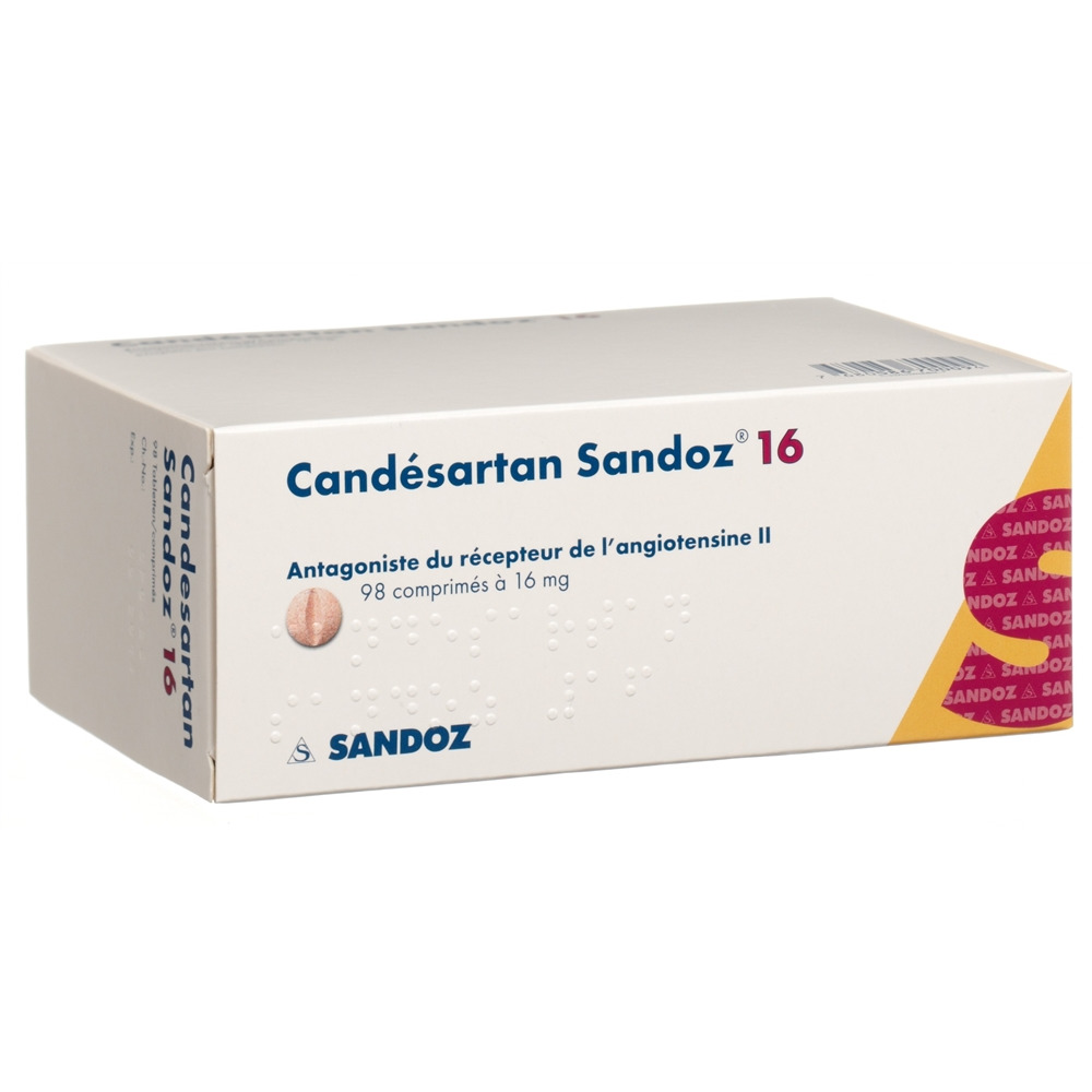 CANDESARTAN Sandoz cpr 16 mg 98 pce