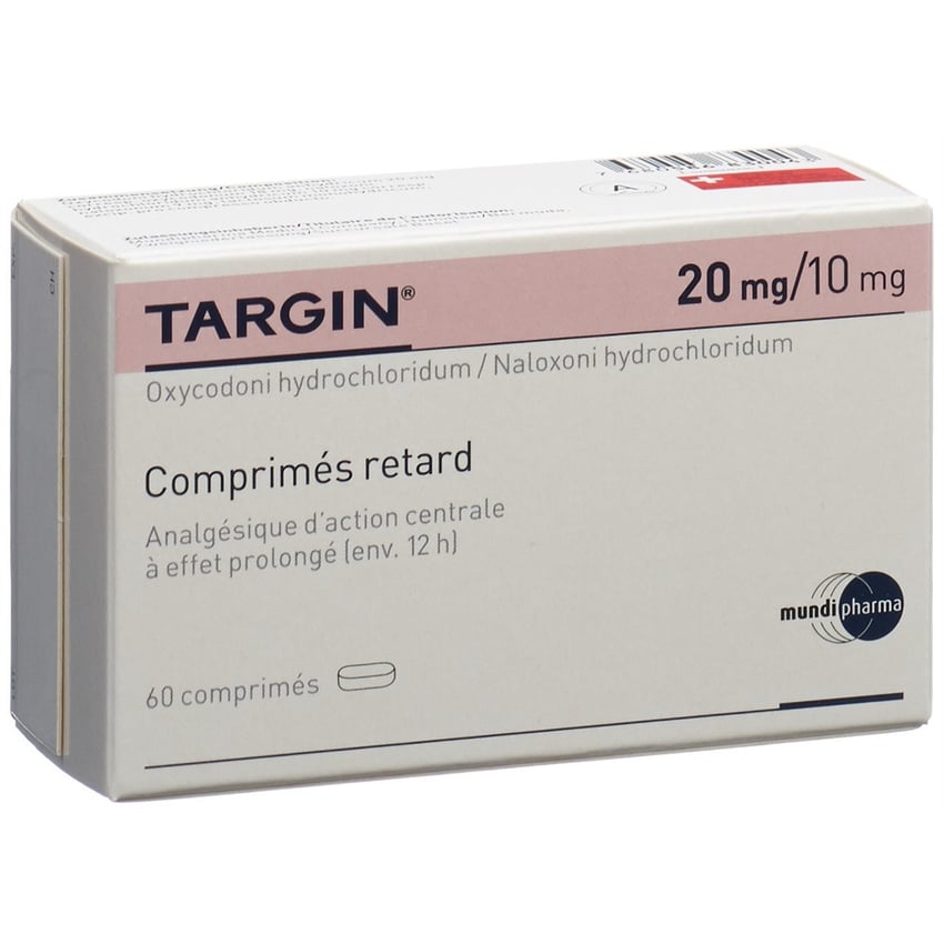Targin 20 mg/10 mg, Tabletten retard