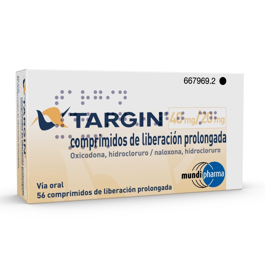 Targin 40 mg/20 mg, Tabletten retard