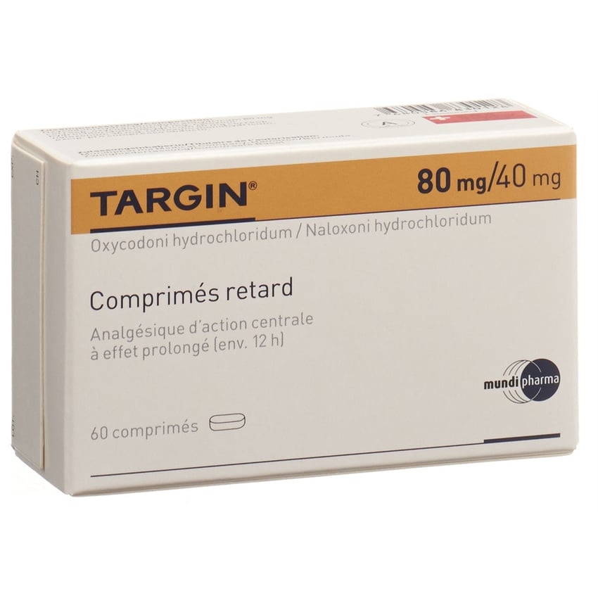 Targin 80 mg/40 mg, Tabletten retard